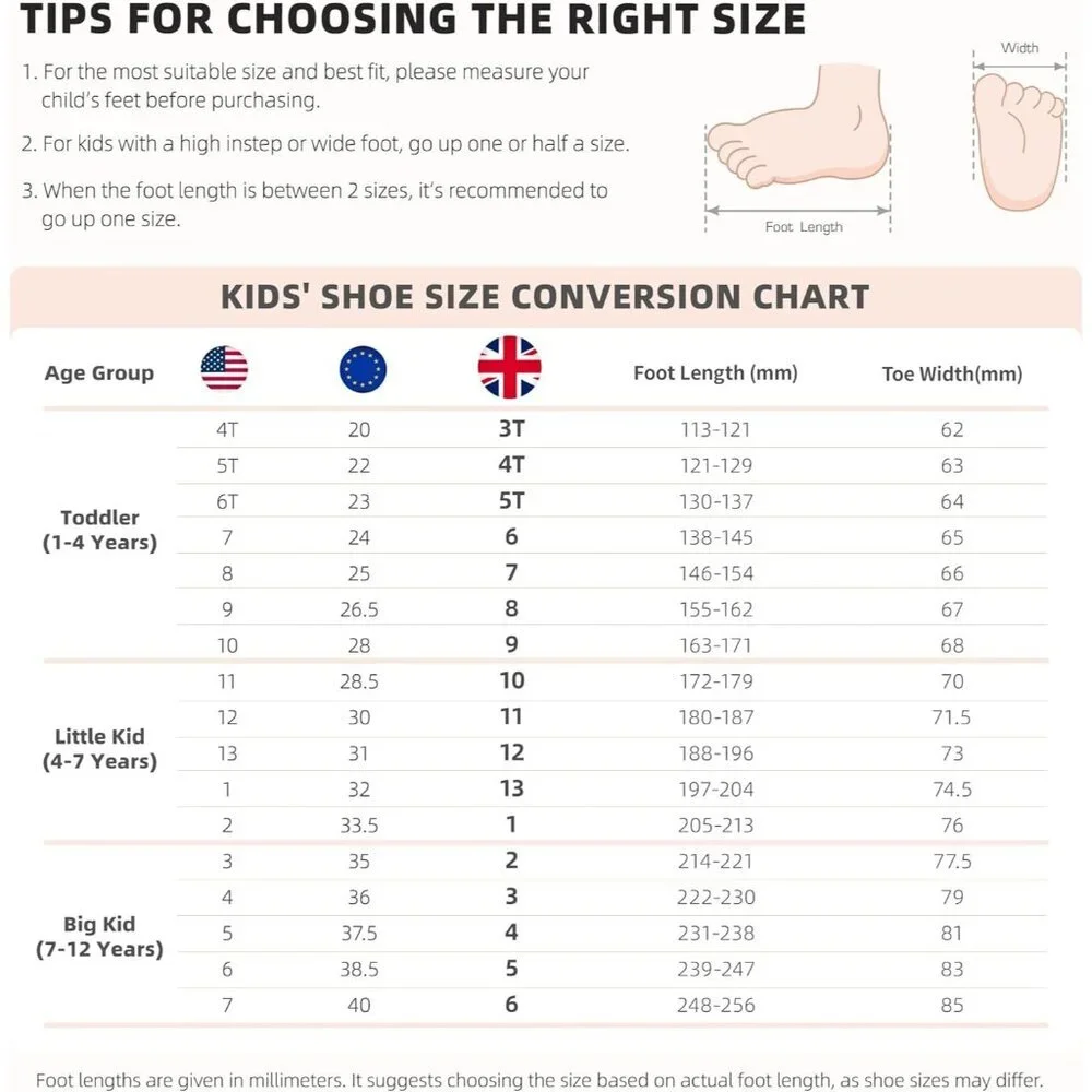 ⚡Girls White Toddler Cowgirl Boots Kids Western Square Toe Riding Mid Calf Boots